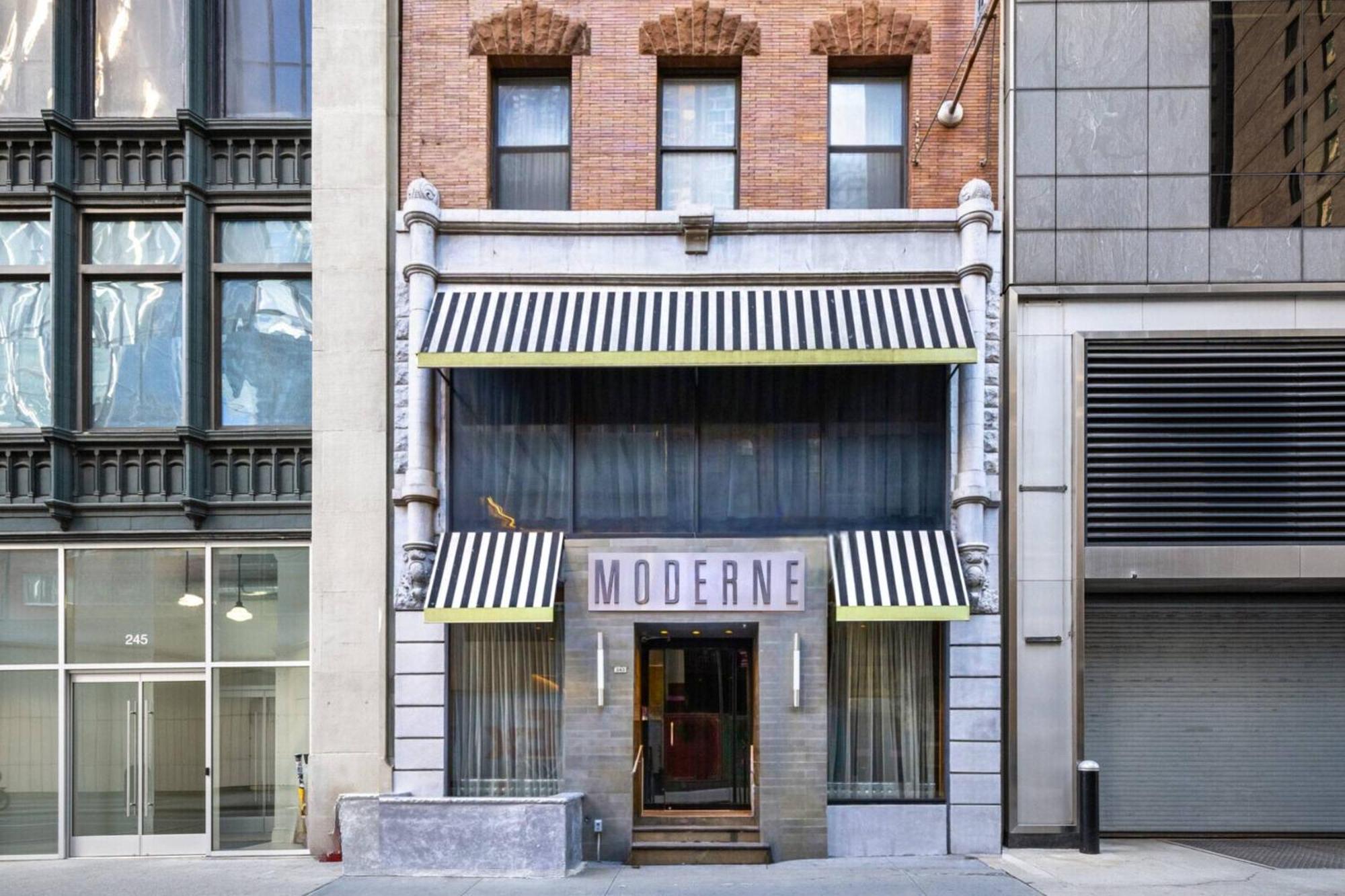 Moderne Hotel New York Bagian luar foto